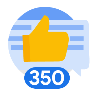 Likes Received 350