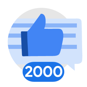 Likes Given 2000